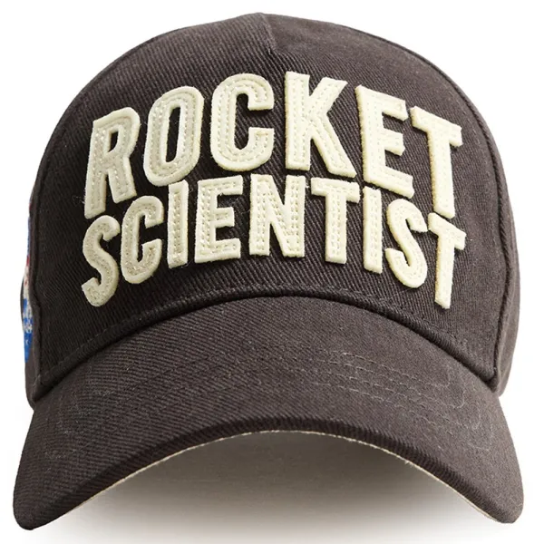Red Canoe Rocket Scientist Kids Cap - Slate