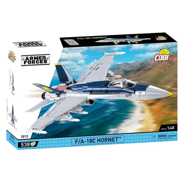 F/A-18C Hornet Brick Model Kit