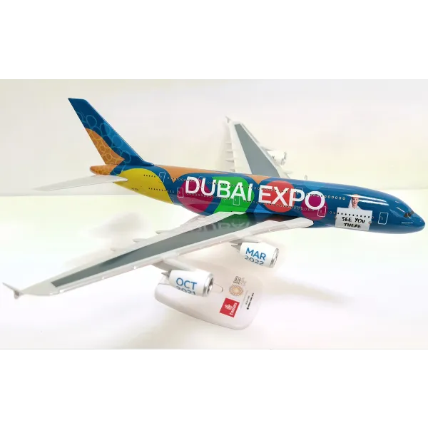 Emirates Airbus A380 Dubai Expo / Part of the Magic Plastic Model - 1/250