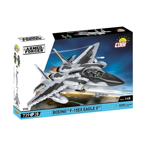 Boeing F-15EX Eagle II Brick Model Kit