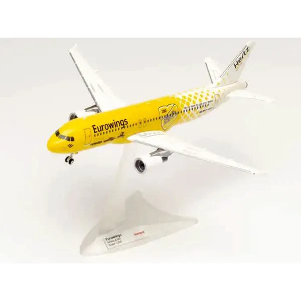 Eurowings Airbus A320-200 "Hertz 100 Years" Plastic Model - D-ABDU - 1/200