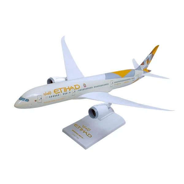 Skymarks Etihad Airways Boeing 787-9 Plastic Model - Scale 1:200
