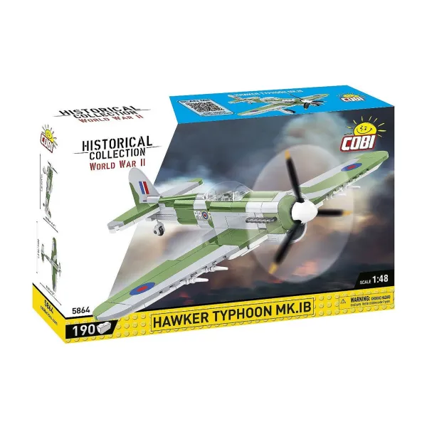 Hawker Typhoon Mk.1B Brick Model Kit