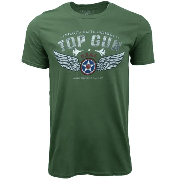 Top Gun Pilot Wings T-Shirt