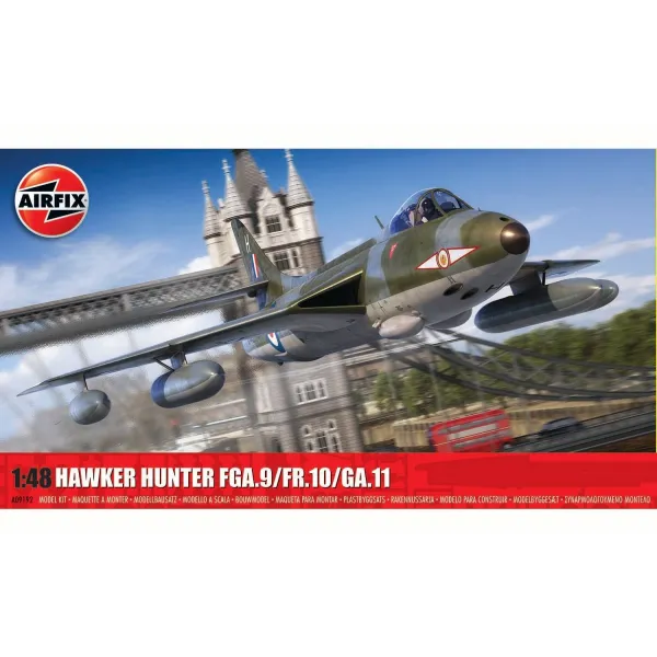 Airfix Hawker Hunter FGA.9/FR.10/GA.11 - 1:48 Plastic Kit