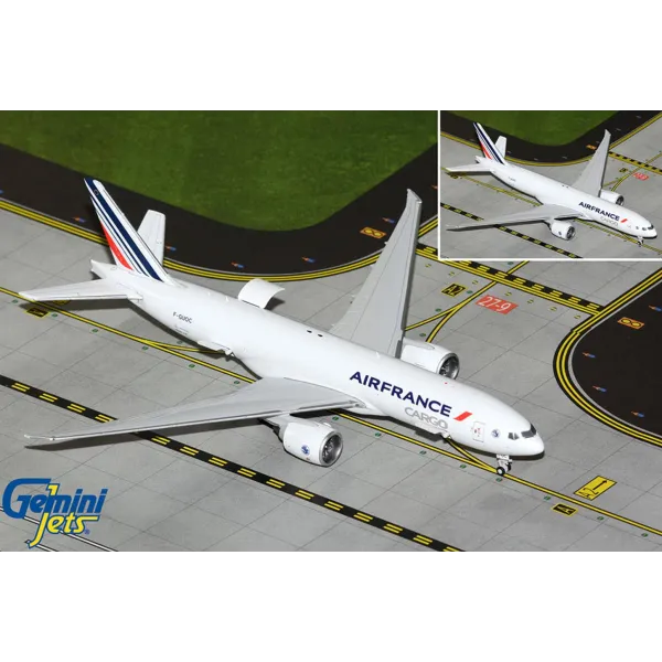 Gemini Jets Air France Cargo B777-200LRF Interactive Series Diecast - F-GUOC - 1/200