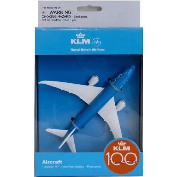 KLM Boeing 787 100 Years Diecast Model Toy