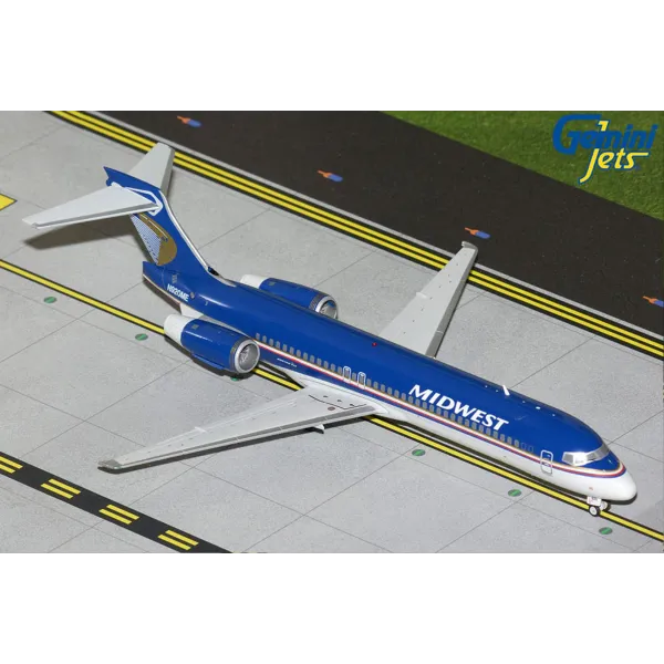 Gemini Jets Midwest Airlines Boeing B717-200 Diecast - N920ME - 1/200