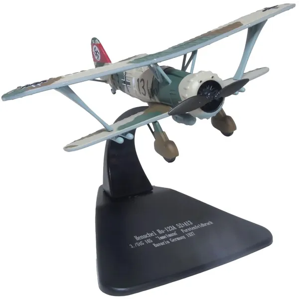Henschel 123 3./Stg 165. Immelmann - Germany 1937 Diecast - 1/72