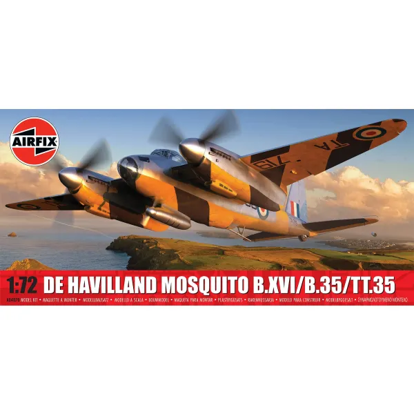 Airfix de Havilland Mosquito B.XVI/B.35/TT.35 1:72 Plastic Kit