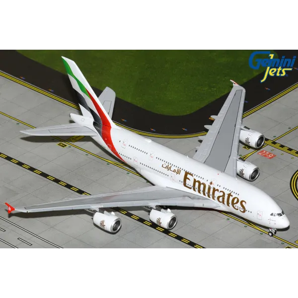 Gemini Jets Emirates Airbus A380 New Livery Diecast - A6-EOH - 1/400