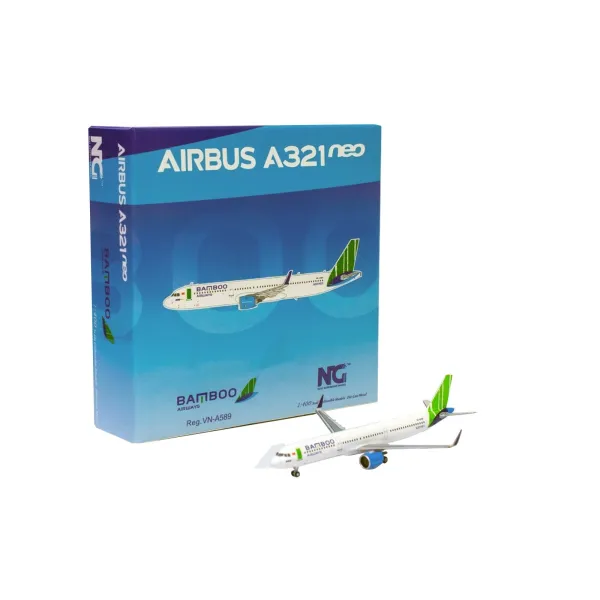 Bamboo Airways Airbus A321neo Diecast - VN-A589 - 1/400