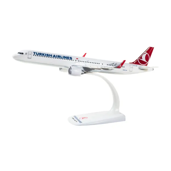 Turkish Airlines Airbus A321 neo - Plastic Model - TC-LSA - 1/200