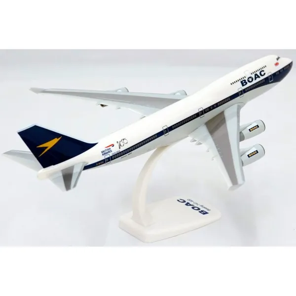BOAC Boeing 747-400 Plastic Model - G-BYGC - 1/250