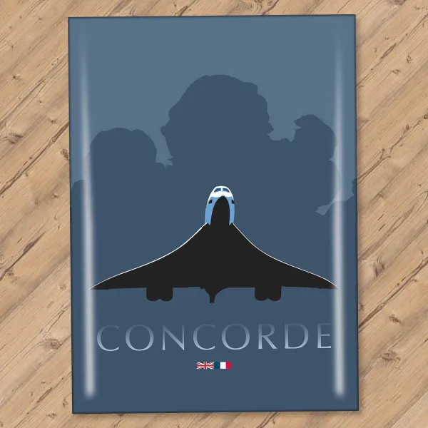 Concorde Take Off Magnet by Peter McDermott