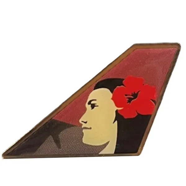 Hawaiian Airlines Tail Pin Badge