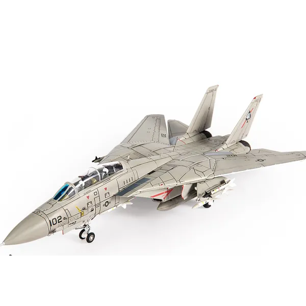 F-14A Tomcat U.S. NAVY VF-41 Black Aces, USS Nimitz, Gulf Of Sidra 1981 Diecast - 1/72