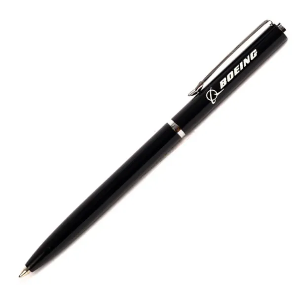 Boeing Mini Slim Black Ballpoint Pen