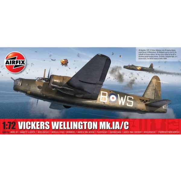 Airfix Vickers Wellington Mk.IA/C 1:72 Plastic Kit