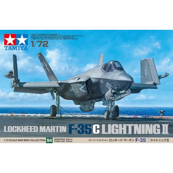 Tamiya F-35C Lightning II 1:72 Plastic Kit