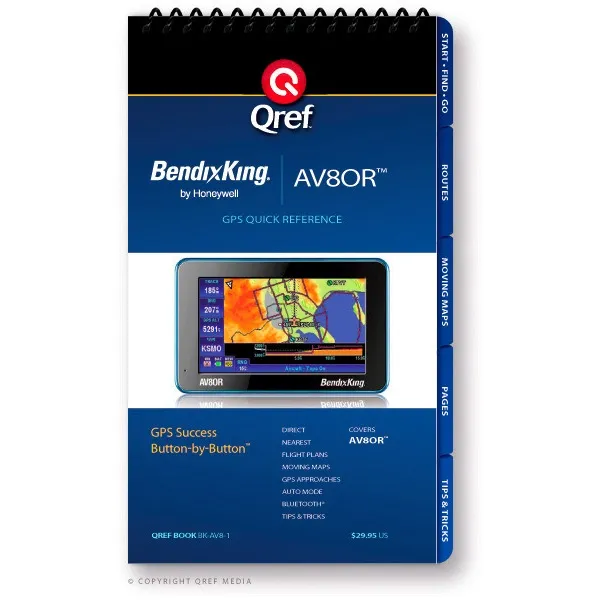 Qref Bendix King AV80R GPS Checklist