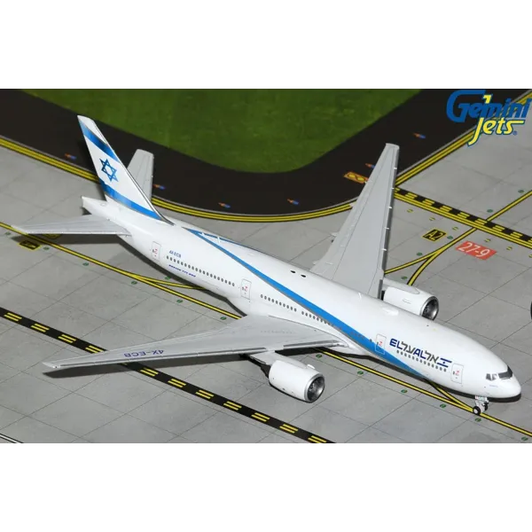 Gemini Jets EL AL Boeing 777-200ER Diecast - 4X-ECB - 1/400