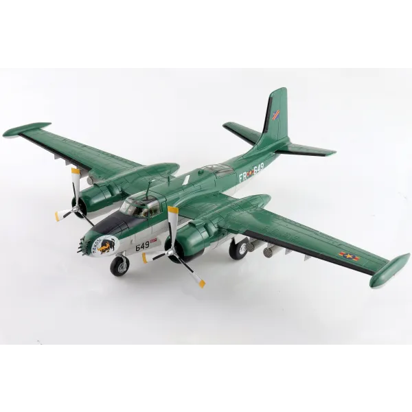 B-26K Counter Invader 64-17649, Congolese Air Force, 1965 Diecast - 1:72