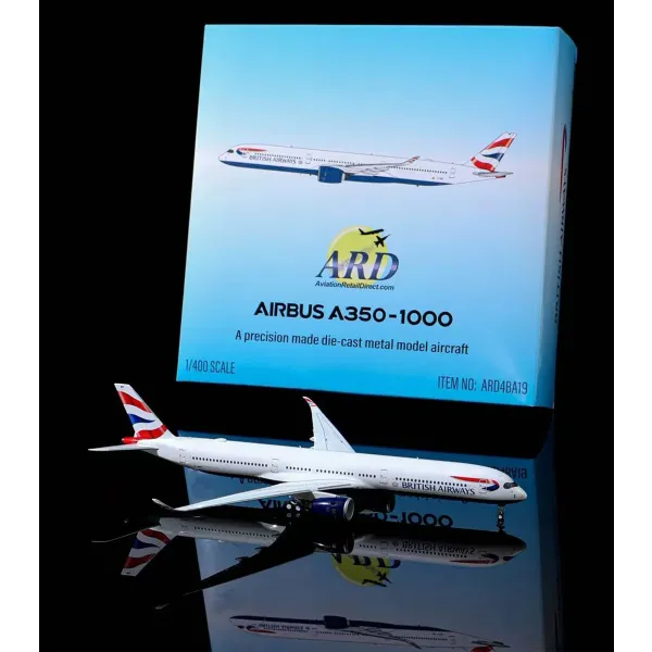 British Airways Airbus A350-1000 Diecast - G-XWBF - 1/400