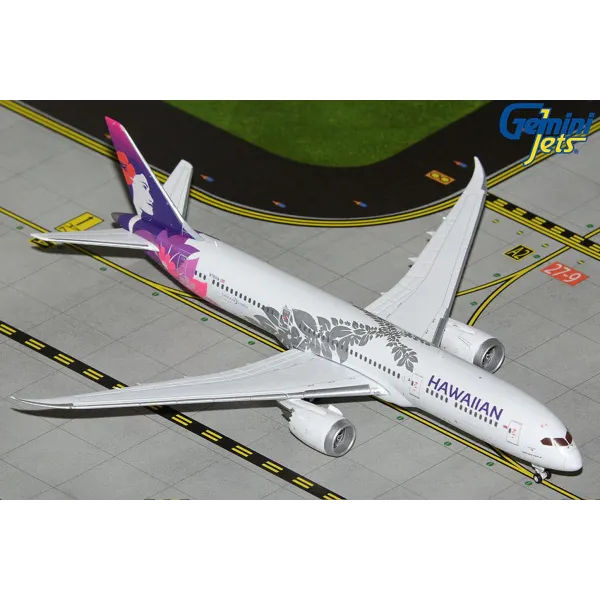 Gemini Jets Hawaiian Airlines Boeing 787-9 'Kapuahi Livery' Diecast - N781HA - 1/400