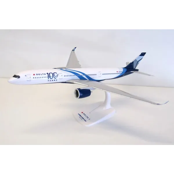 Delta Airbus A350-950 100 Years Livery Plastic Model - 1/200