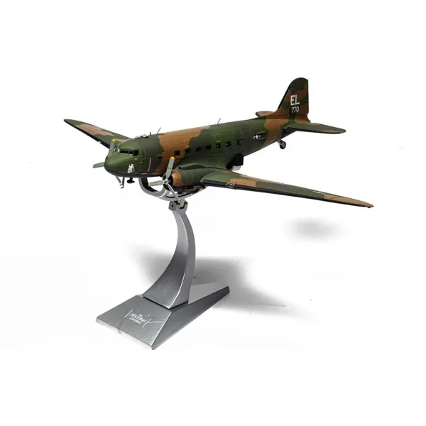 Douglas AC-47 Gunship 'Spooky 71' Diecast Model - Scale 1:72