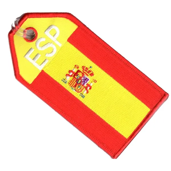 Spain Flag Baggage Tag