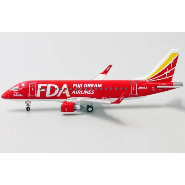 Fuji Dream Airlines Embraer 170-100STD Red Livery - JA01FJ - Diecast - 1/400