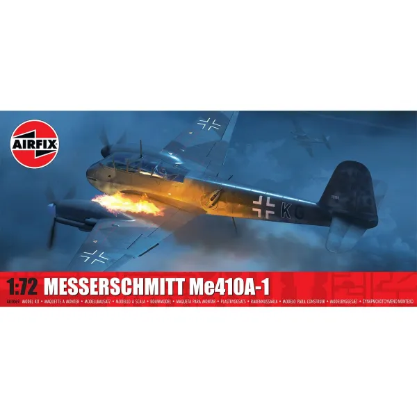 Airfix Messerschmitt Me410A-1 1:72 Plastic Kit