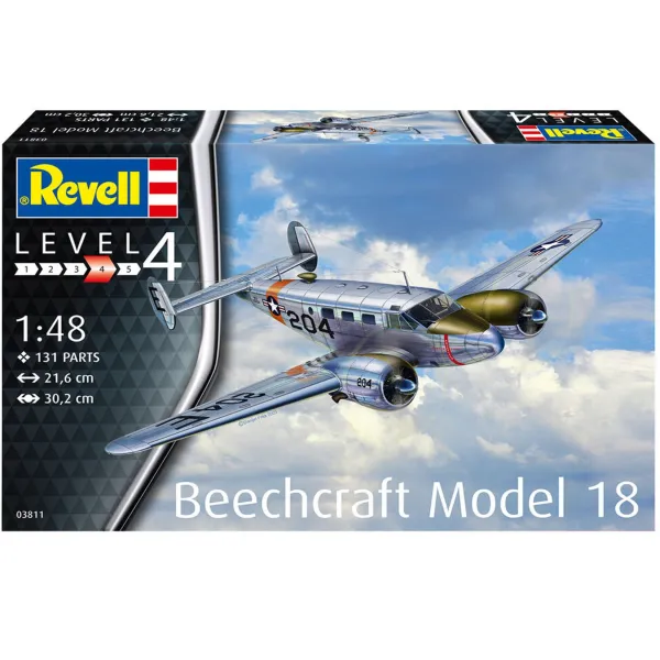 Revell Beechcraft Model 18 1:48 Plastic Kit