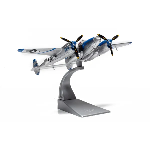 Lockheed P-38J Lightning 'Virginia Marie' Diecast Model - Scale 1:72