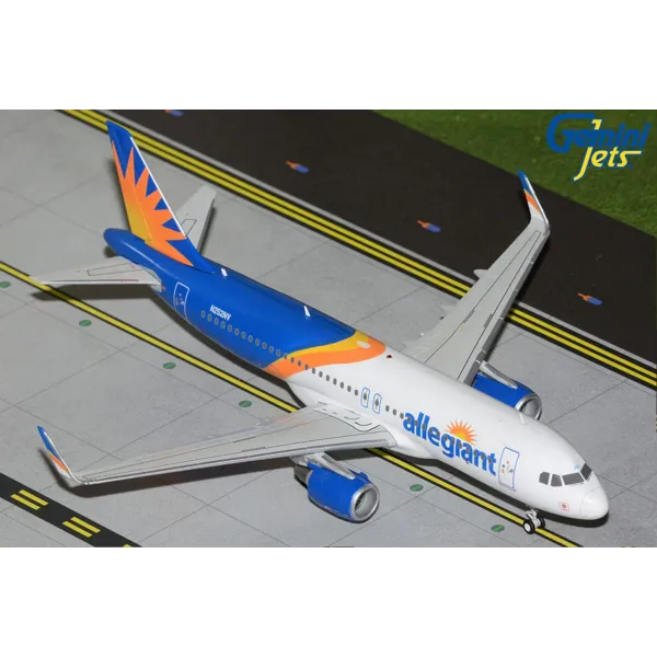 Gemini Jets Allegiant Air A320-200 Diecast (Upgraded Stand) - N252NV - 1/200