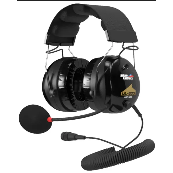 Micro Avionics UL-303 Microlight Headset - ANR