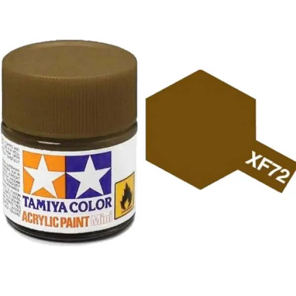 Tamiya XF-72 Brown Matt Acrylic Paint 10ml