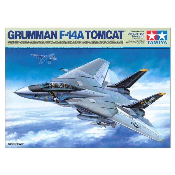 Tamiya Grumman F-14A Tomcat 1:48 Plastic Kit