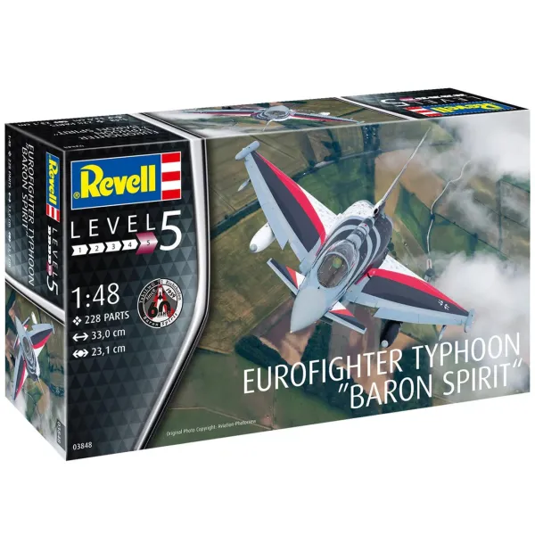 Revell Eurofighter Typhoon 'Baron Spirit' Livery 1:48 Plastic Kit