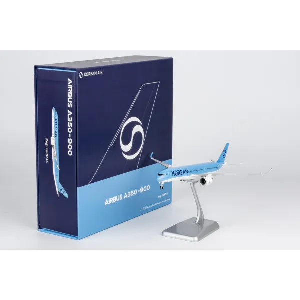 Korean Air Airbus A350-900 New Livery Diecast with Stand - HL8746 - 1/400