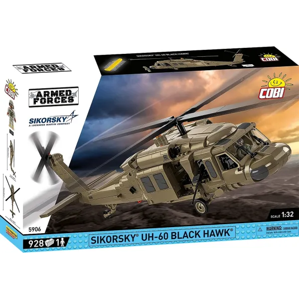Sikorsky UH-60 Black Hawk Brick Model Kit