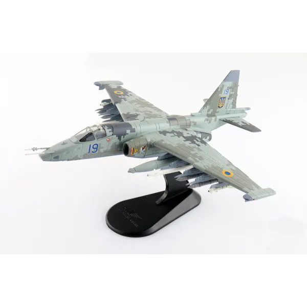 Su-25M1 “Lt. Col. Zhybrov” Blue 19 Ukraine AF 2022 Diecast - 1/72