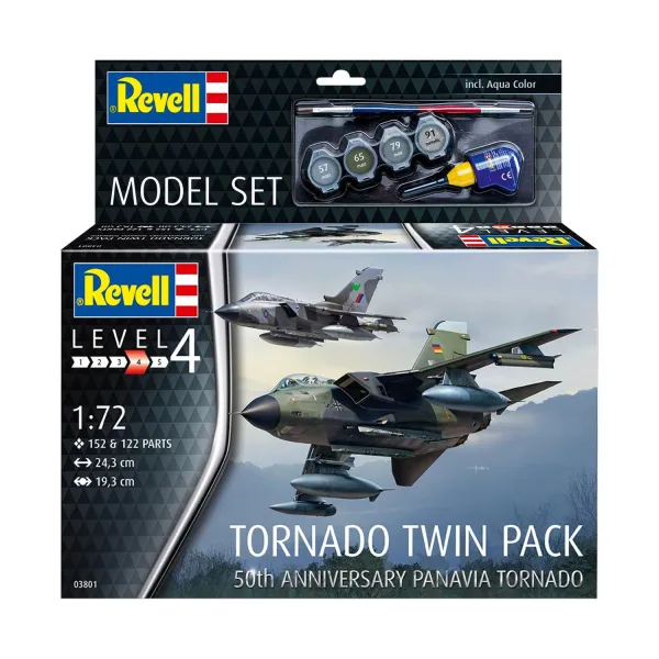 Revell Tornado Twin Pack 50th Anniversary 1:72 Plastic Kit