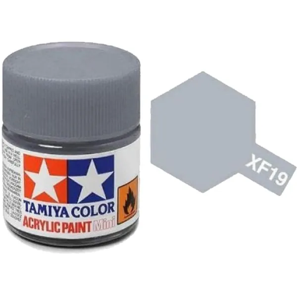 Tamiya XF-19 Sky Grey Matt Acrylic Paint 10ml