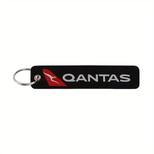 Qantas Woven Keyring