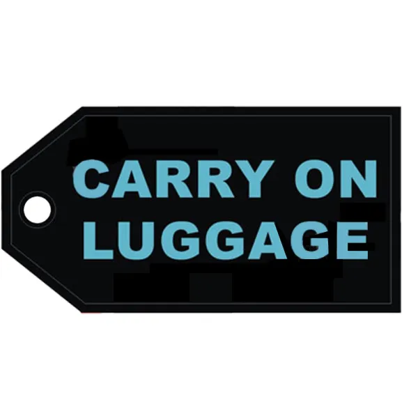 Carry On (Luggage) Baggage Tag