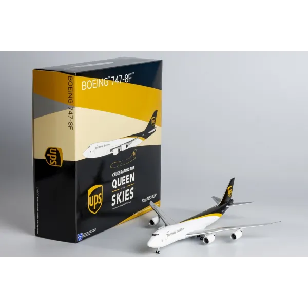 UPS Boeing 747-8F Celebrating The Queen Of The Skies Diecast - N633UP - 1/400