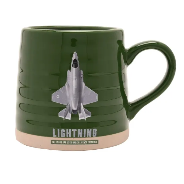 RAF F-35B Lightning Potters Mug - Green